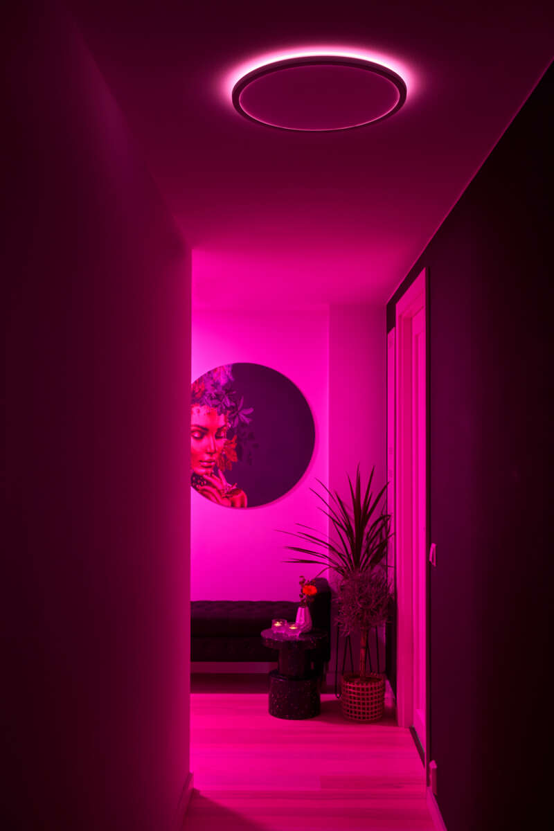 Ledvance Smart+ ORBIS Ultra Slim Backlight Black RGB + TW