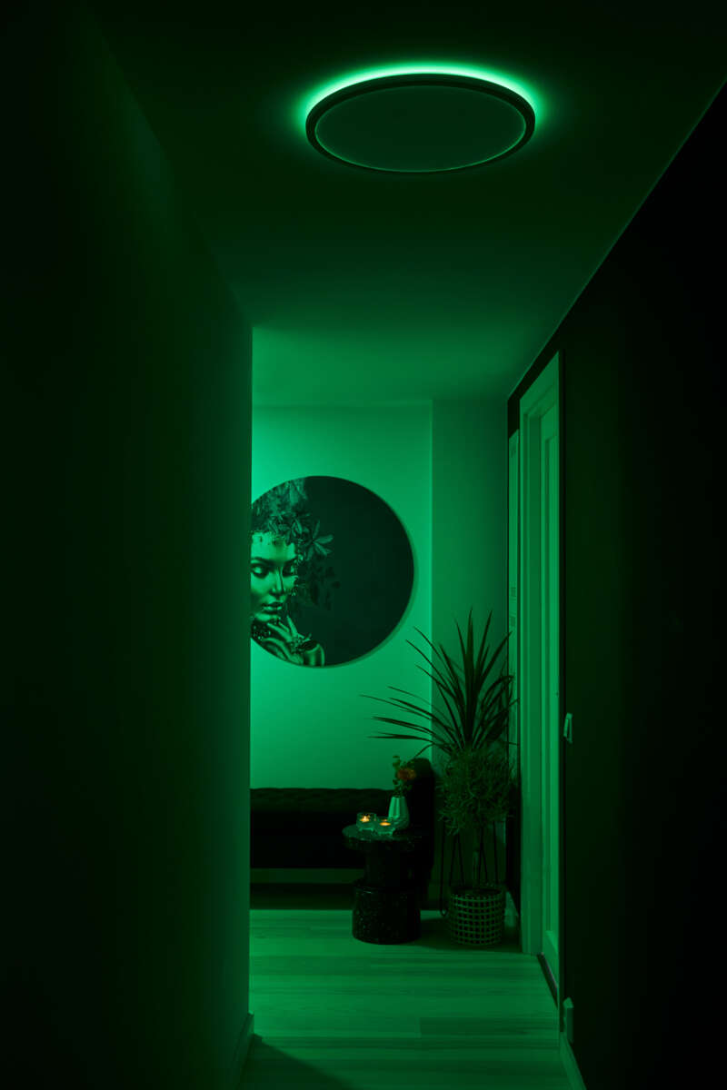 Ledvance Smart+ ORBIS Ultra Slim Backlight Black RGB + TW