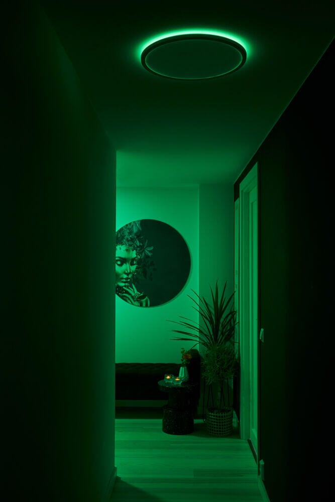 Ledvance Smart+ ORBIS Ultra Slim Backlight Black RGB + TW