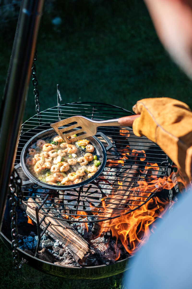 Espegard Støpejernssett til bål