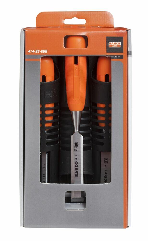 Bahco huggjernsett 12,18,25 mm 414-S3-EUR