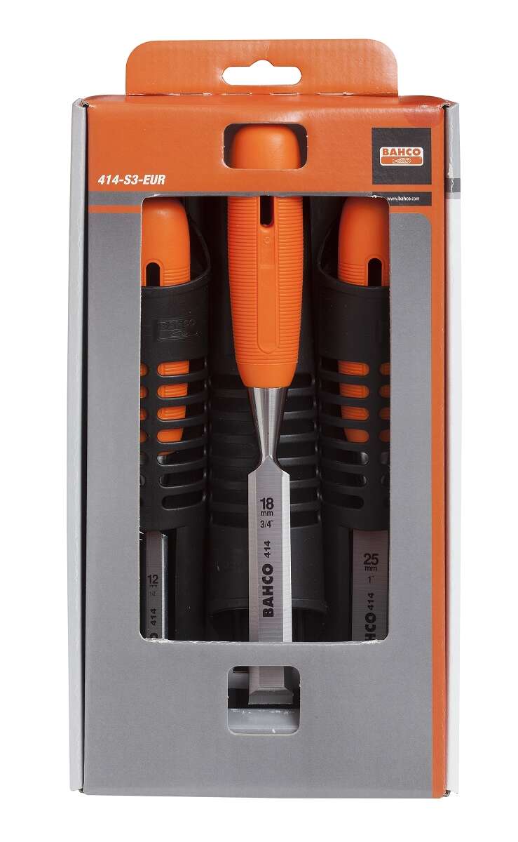 Bahco huggjernsett 12,18,25 mm 414-S3-EUR