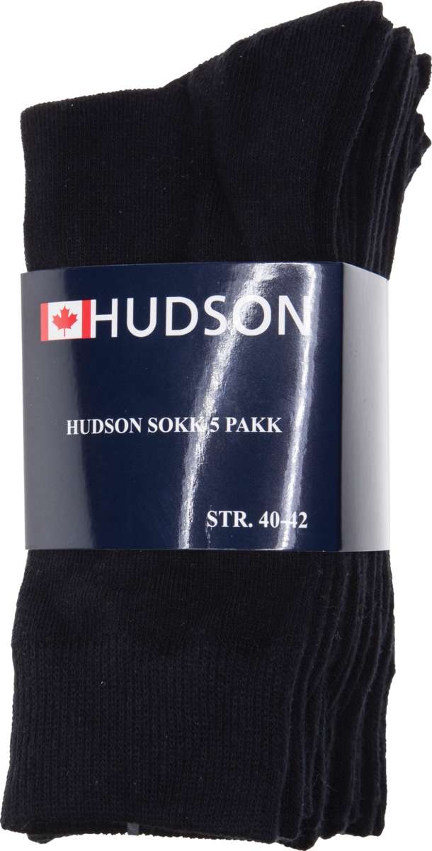 Hudson 5 pakning sokker