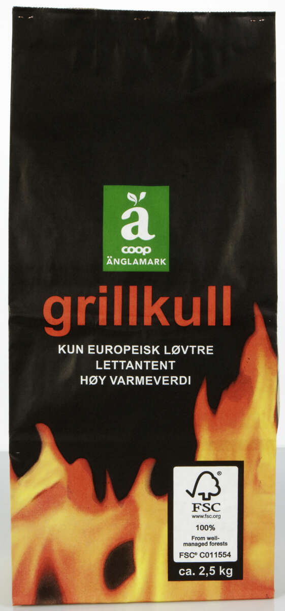 Änglamark grillkull, 2,5 kg