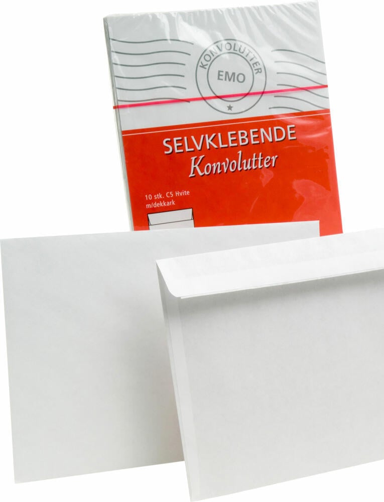 Selvklebende konvolutter