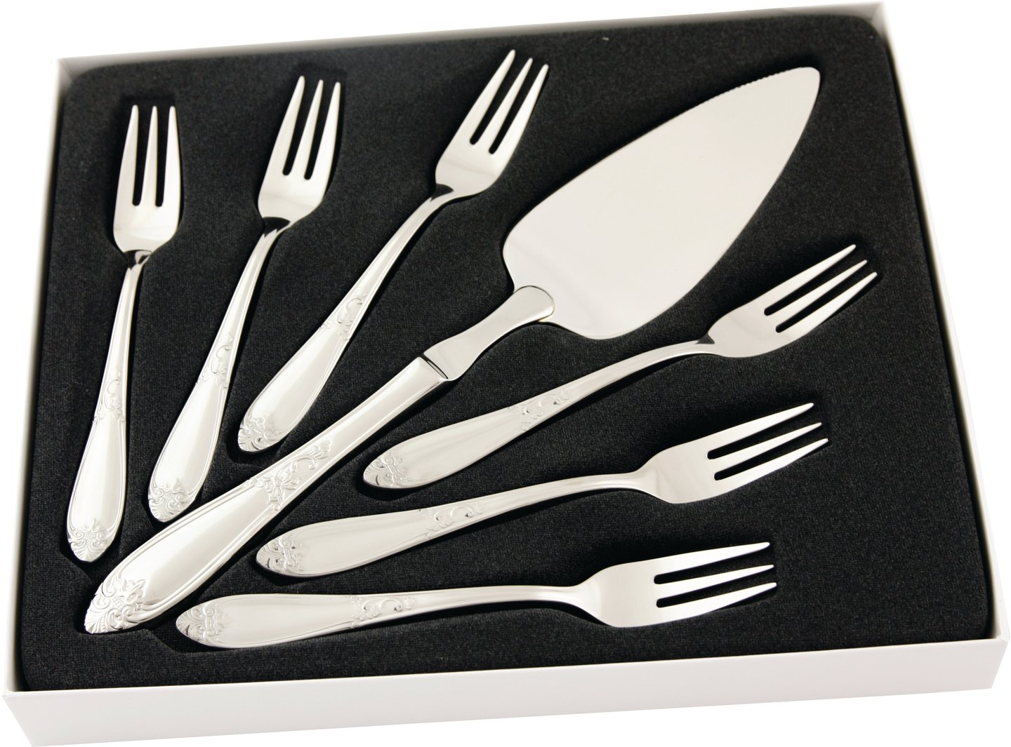 Hardanger Bestikk Nina 7 deler kakesett