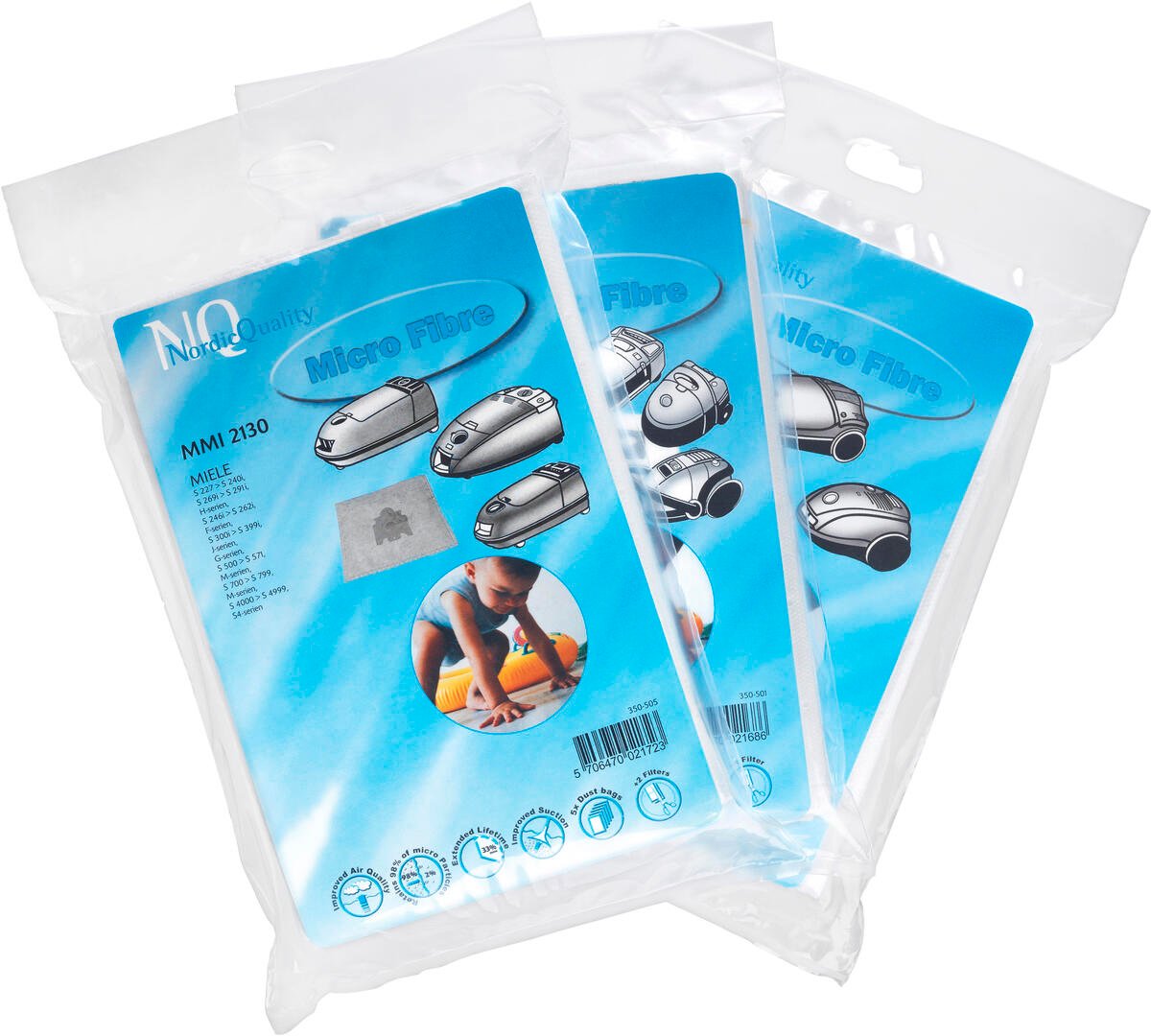 MMI 2130 Støvsugerposer