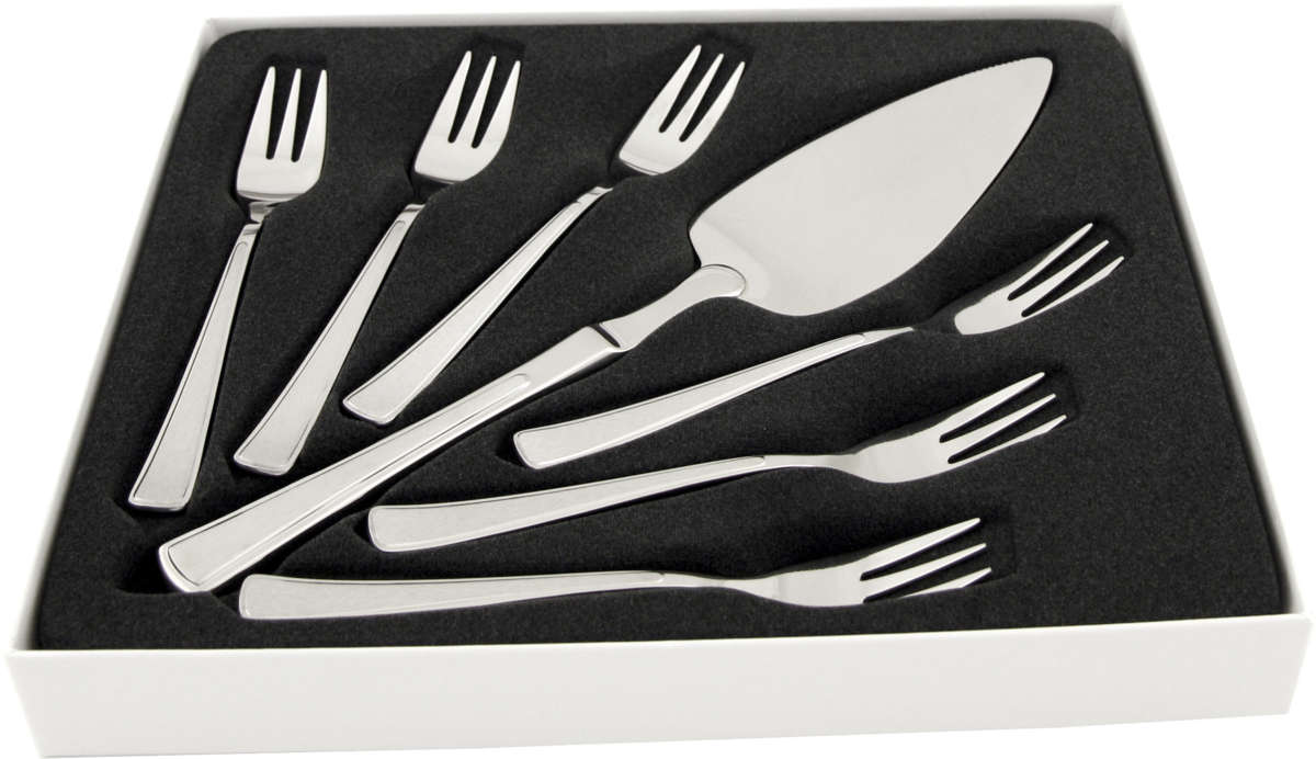 Hardanger Bestikk Ramona kakesett 7 deler