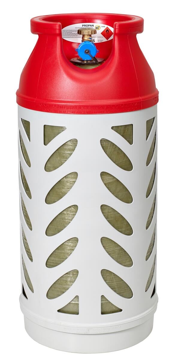 Aga kompositt Truck tom gassbeholder