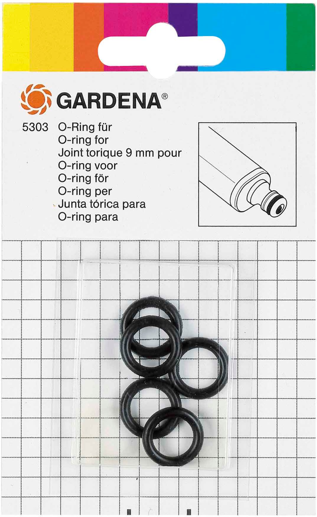 GARDENA O-ringer (5 stk)