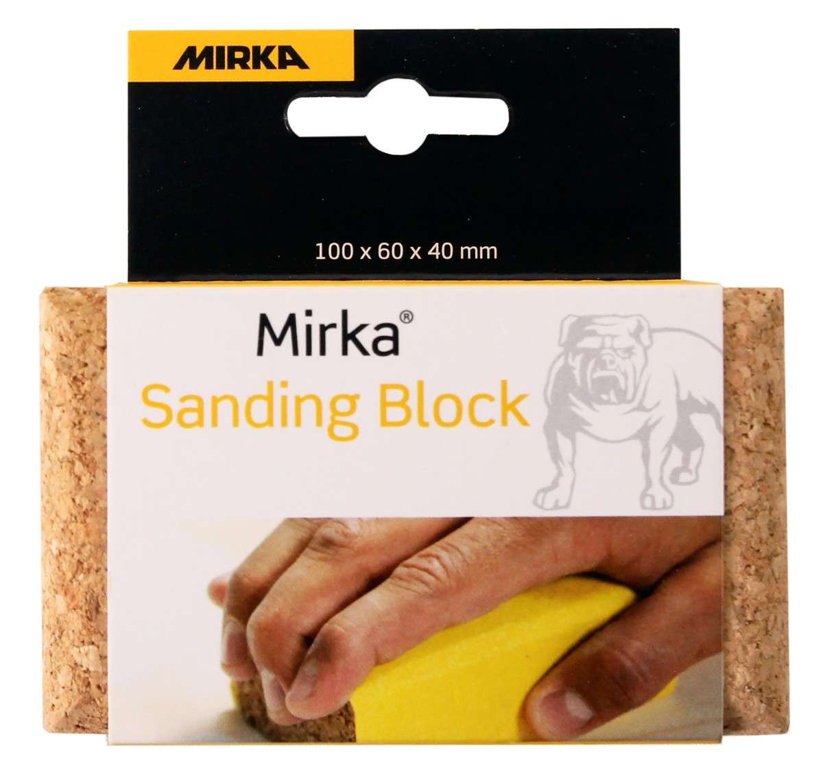 Mirka Håndslipstøtte 100X60X40mm kork