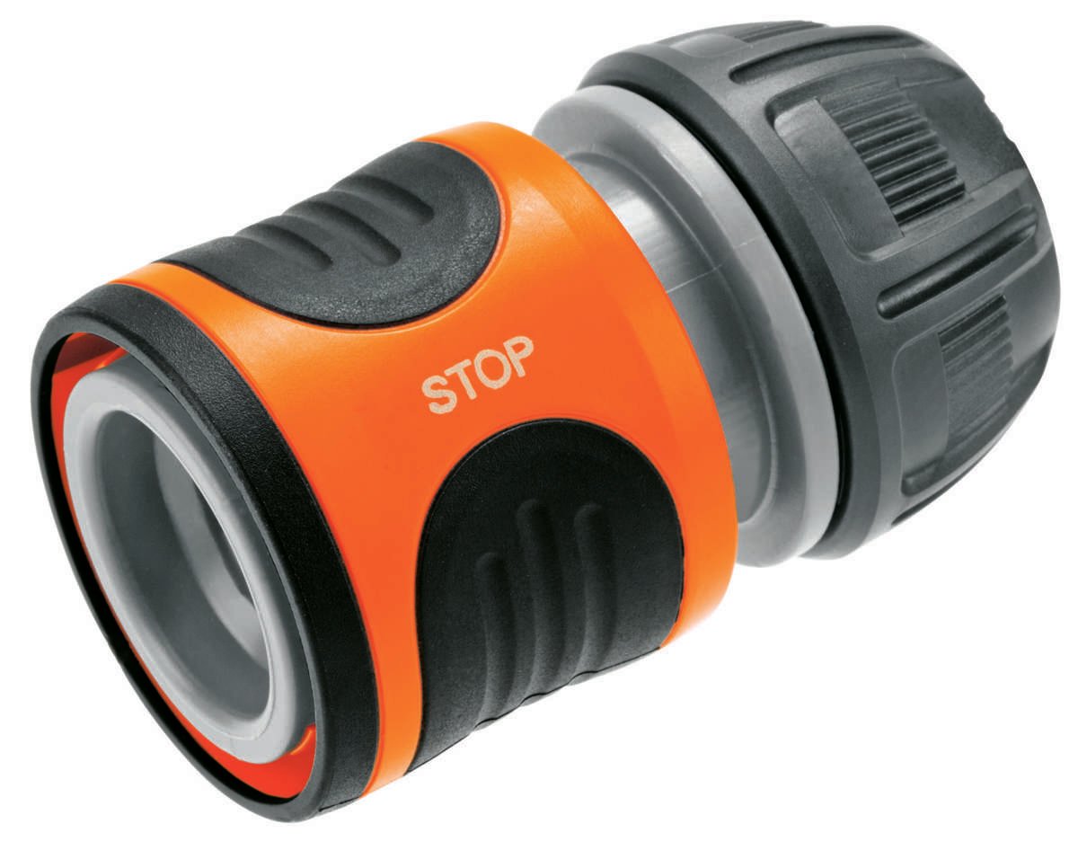 GARDENA slangekobling ¾ med vannstopp