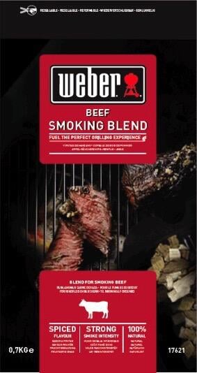 Weber storfekjøtt røkeflis