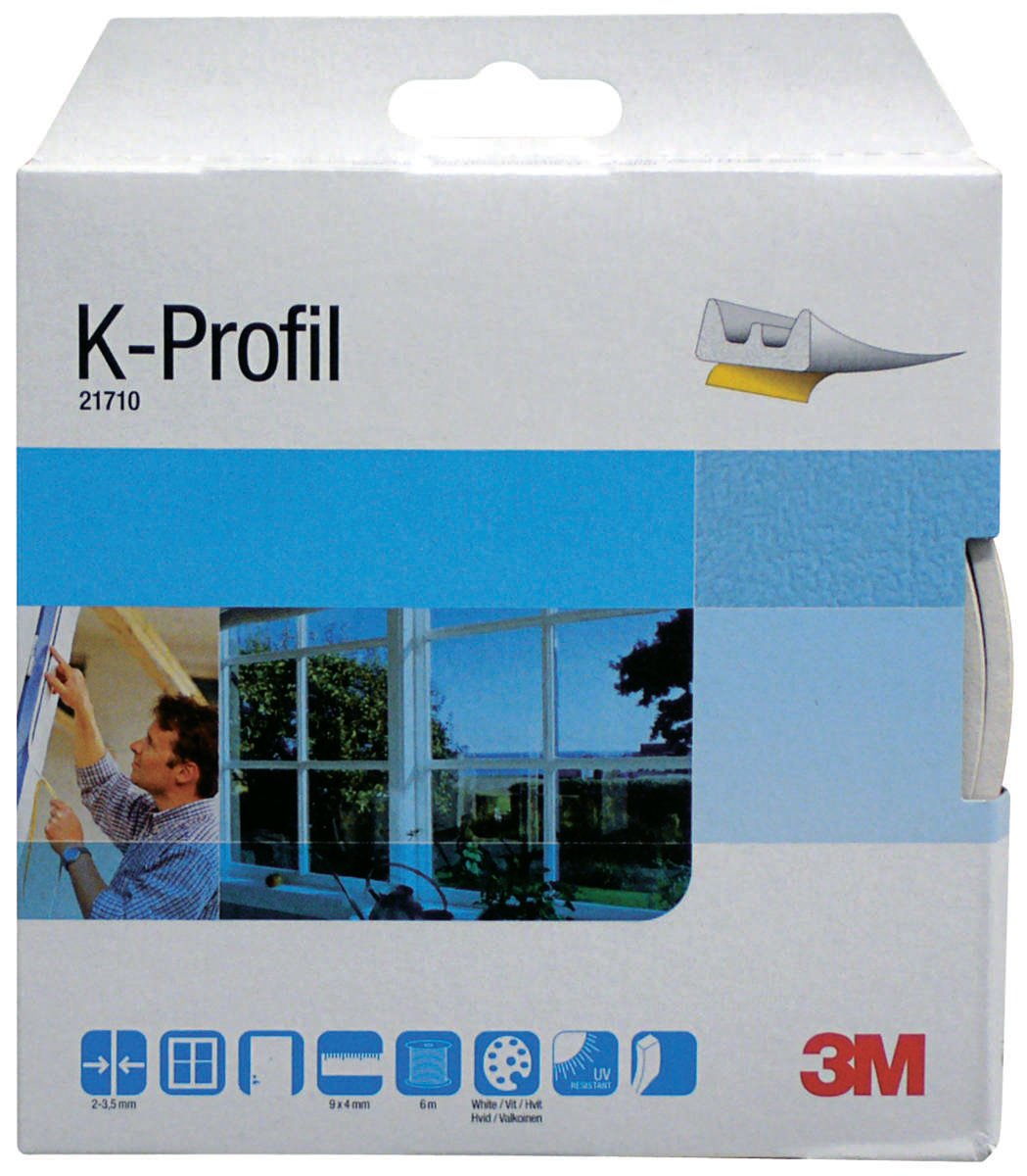 3M™ 21710 K-profil EPDM tetningslist