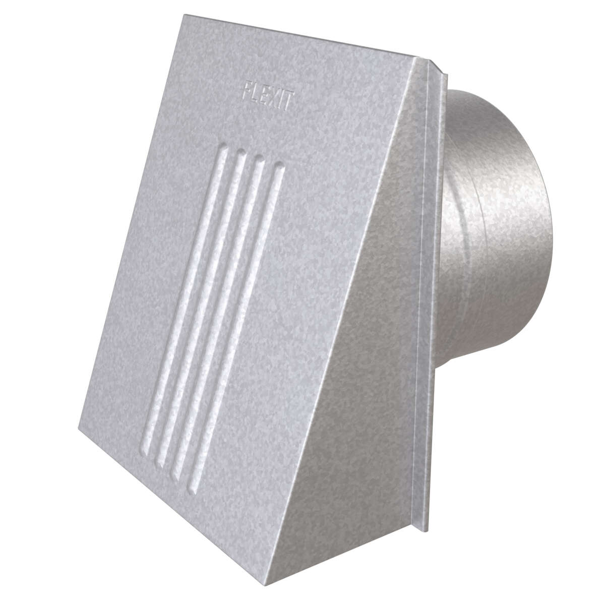 Flexit ventilatorventil m/ kappe og spjeld