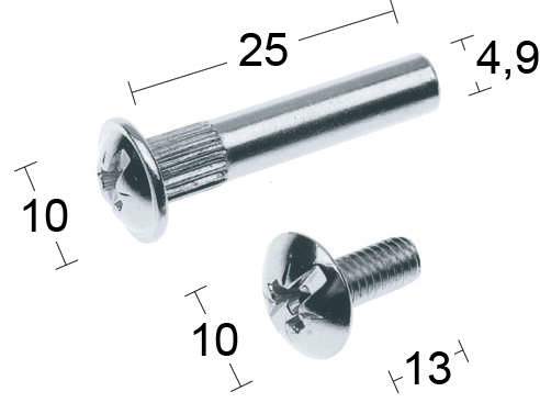Habo 2604 forbindingsskrue