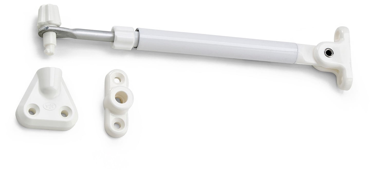 Vindusholder 232 Alu Hvit