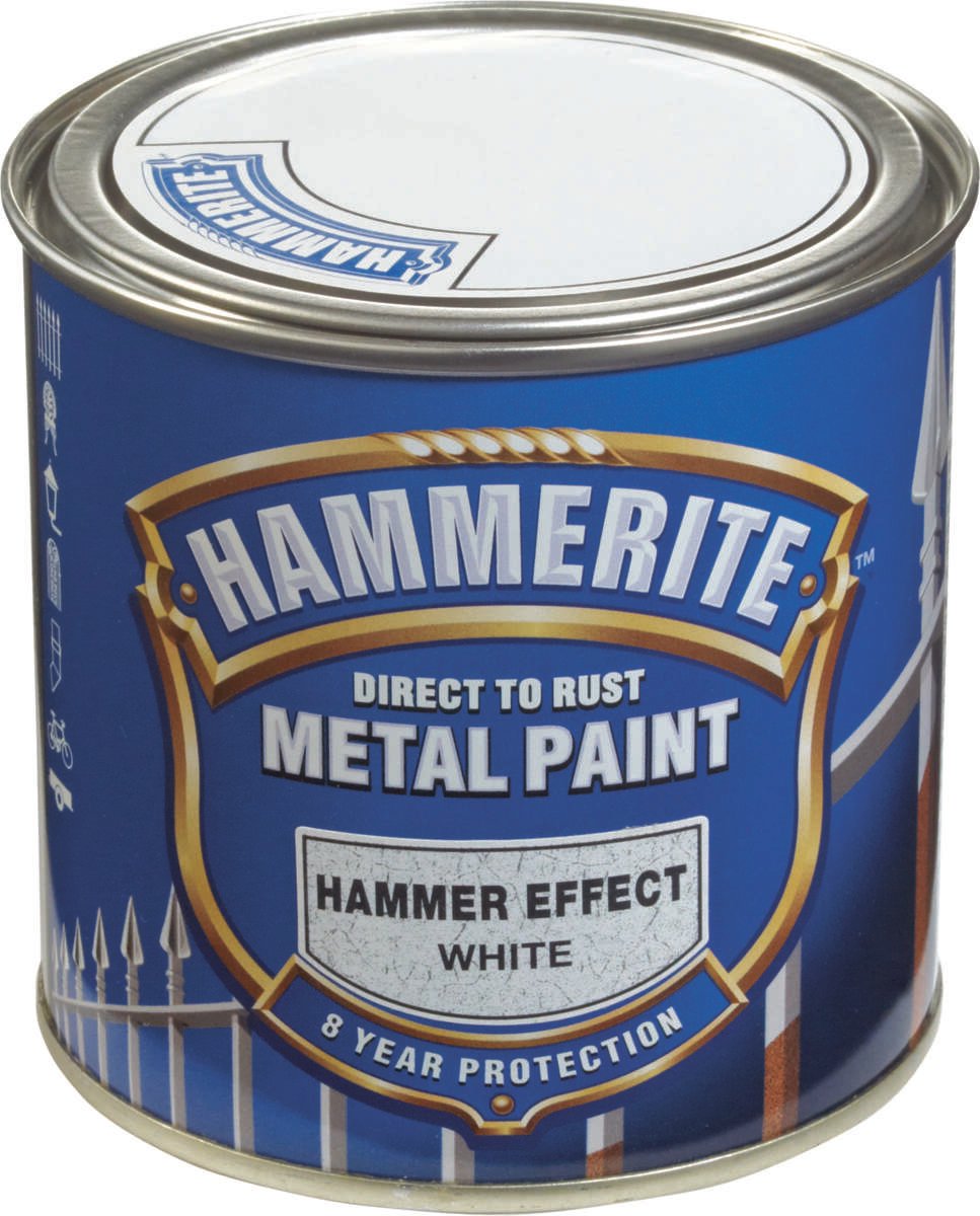 Hammerite effect finish