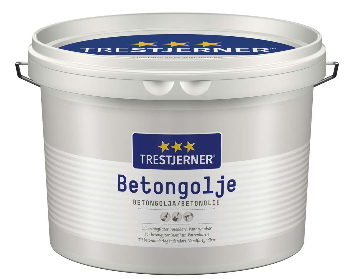Trestjerner Betongolje