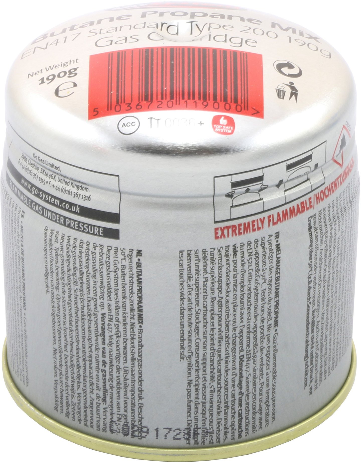 GoSystem gassboks 190g