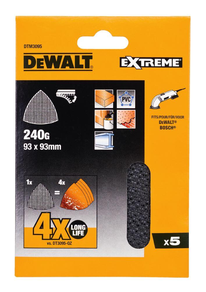 DeWalt DTM3095 slipepapir 240K 5-pk