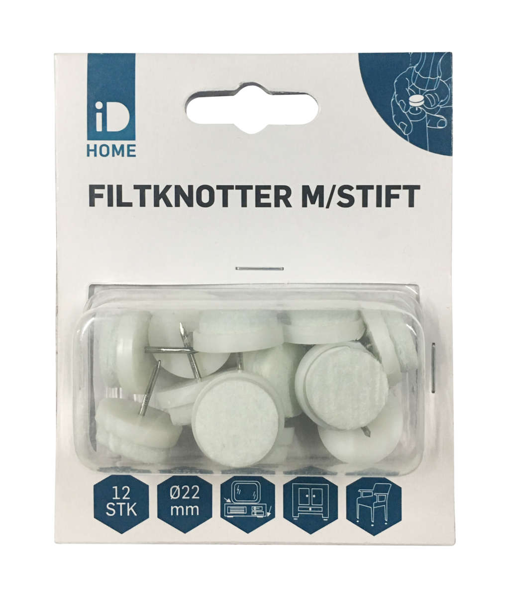 ID Home filtknott m/stift 22 mm