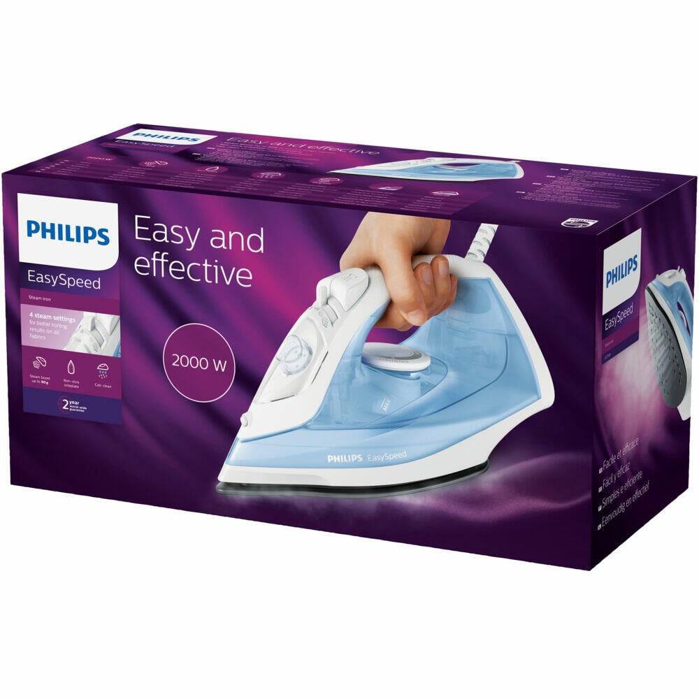 Philips EasySpeed GC1740/20 dampstrykejern