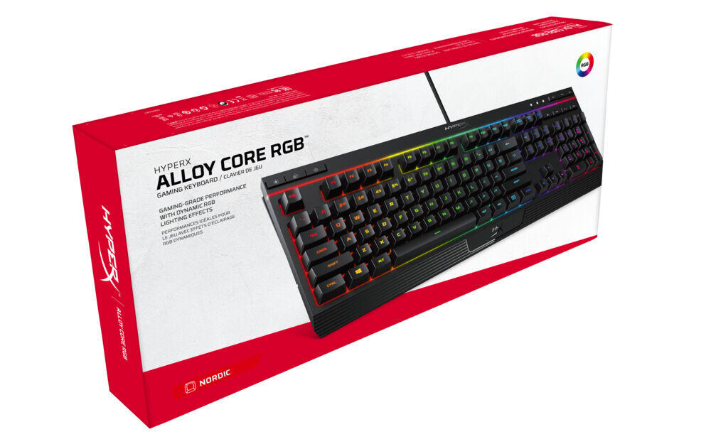 HyperX Alloy Core RGB™ gamingtastatur