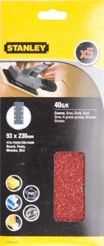 Stanley STA31121 slipepapir 5-pk