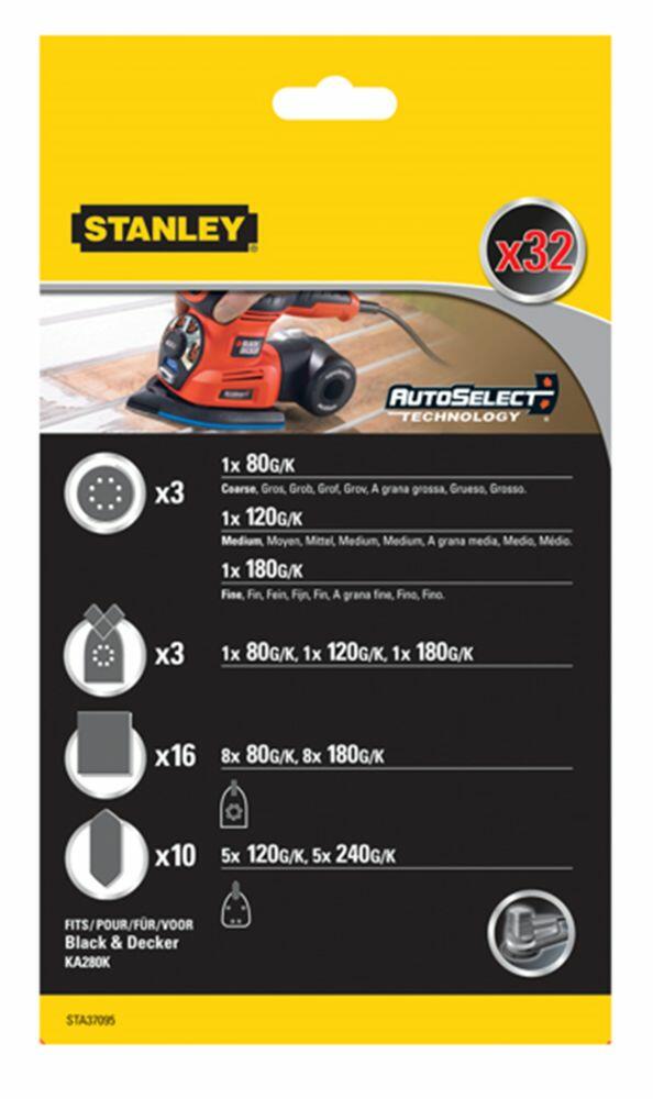 Stanley STA37095 multislipepapir 32-pk