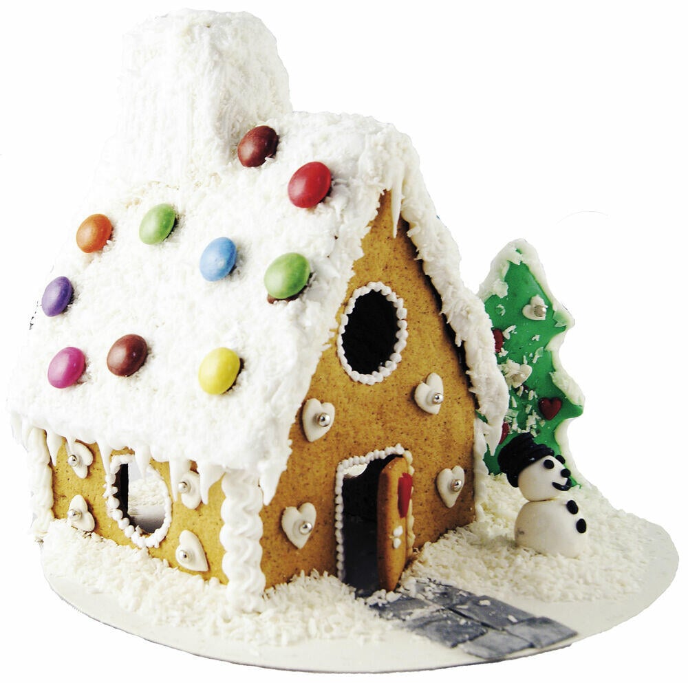 Pepperkakeform 3D pepperkakehus