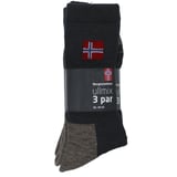 Produkt miniatyrebild Norgessokken sokker i ullblanding 3-pk unisex