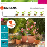 Produkt miniatyrebild Gardena startsett dryppvanning blomsterpotter