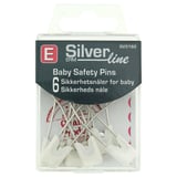 Produkt miniatyrebild Silverline sikkerhetsnåler for baby