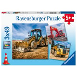 Produkt miniatyrebild Ravensburger Puzzle arbeidskjøretøy puslespill