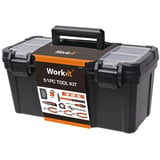 Produkt miniatyrebild Work>it® verktøysett med verktøykasse og 51 deler