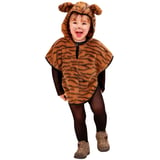 Produkt miniatyrebild Tiger Poncho kostyme