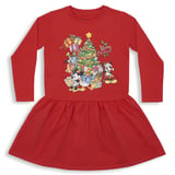 Produkt miniatyrebild Disney kjole med julemotiv barn