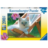 Produkt miniatyrebild Ravensburger Puzzle Deckchair Kitten puslespill