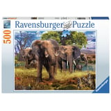 Produkt miniatyrebild Ravensburger  Elephant Family puslespill