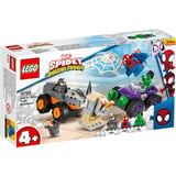 Produkt miniatyrebild LEGO® Spidey 10782 Oppgjør mellom Hulk og Rhino-truck