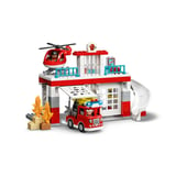 Produkt miniatyrebild LEGO® DUPLO® Town 10970 Brannstasjon og brannhelikopter
