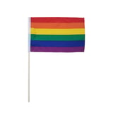 Produkt miniatyrebild Pride håndflagg 20 x 30 cm