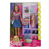 Produkt miniatyrebild Barbie® dukke med tilbehør