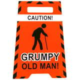 Kort Caution! Grumpy old man | Obs.no