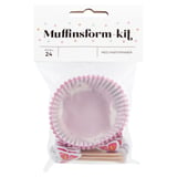 Produkt miniatyrebild Muffinsform-kit Enhjørning 24pk