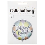 Produkt miniatyrebild Folieballong Welcome Baby ø: 46 cm