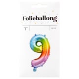 Produkt miniatyrebild Folieballong Regnbue H: 35 cm