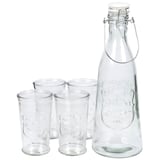 Produkt miniatyrebild Vannkaraffel og 4 glass