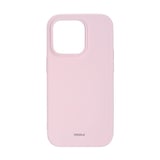 Produkt miniatyrebild Onsala Silicone Chalk Pink deksel til iPhone 14 Pro